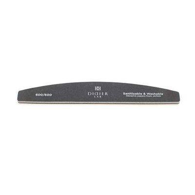 Didier Lab Nail file, halfmoon, black, 600/600