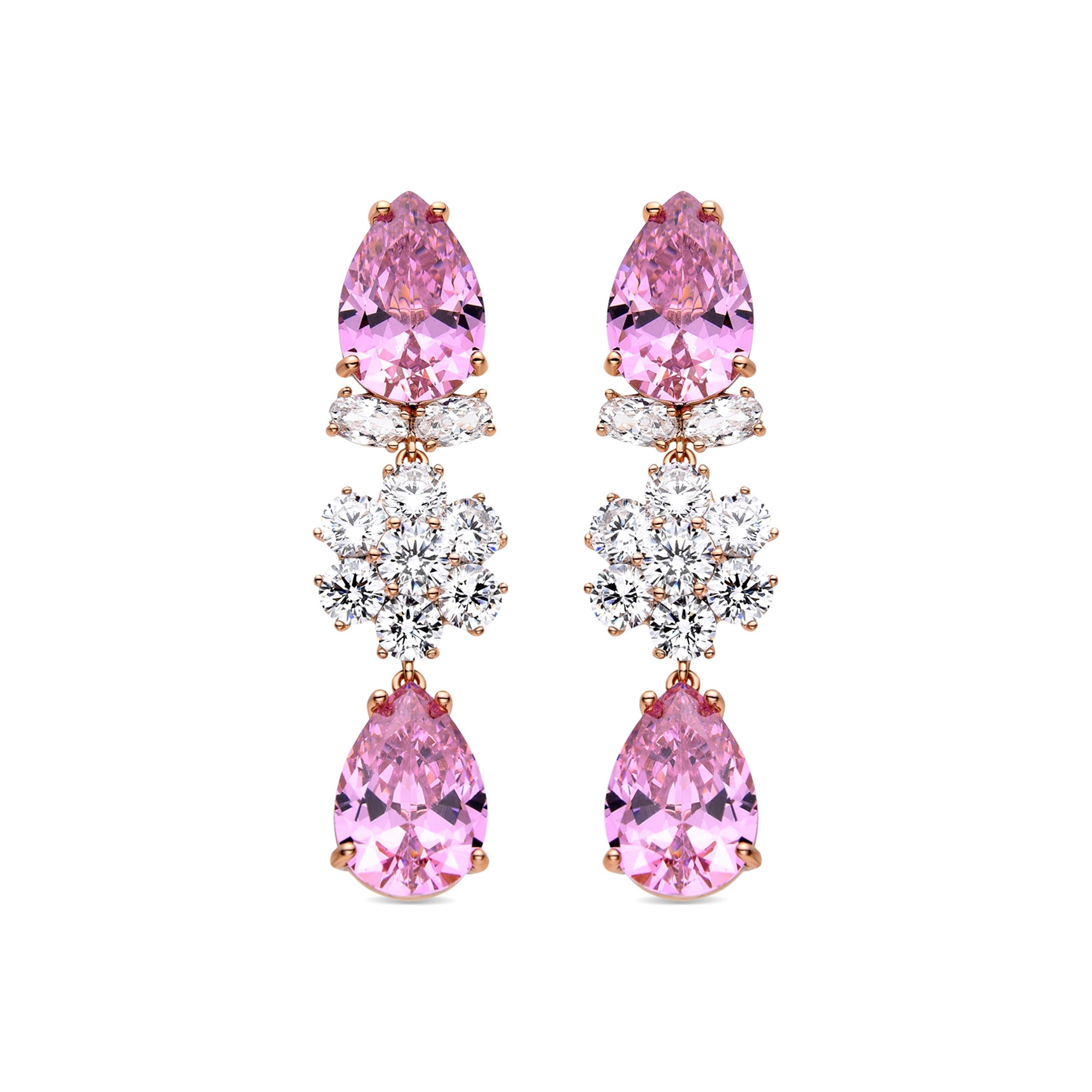 Luxenter Onpy earrings gold finish