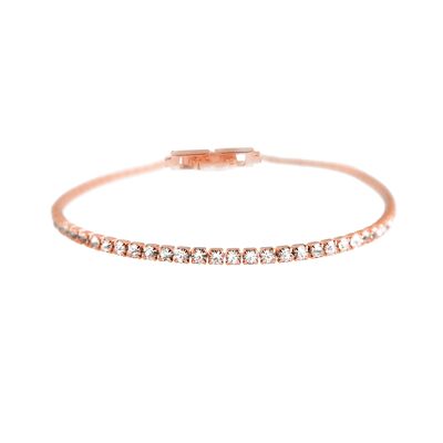Luxenter Kayla Bracelet Finished in 18K Rose Gold