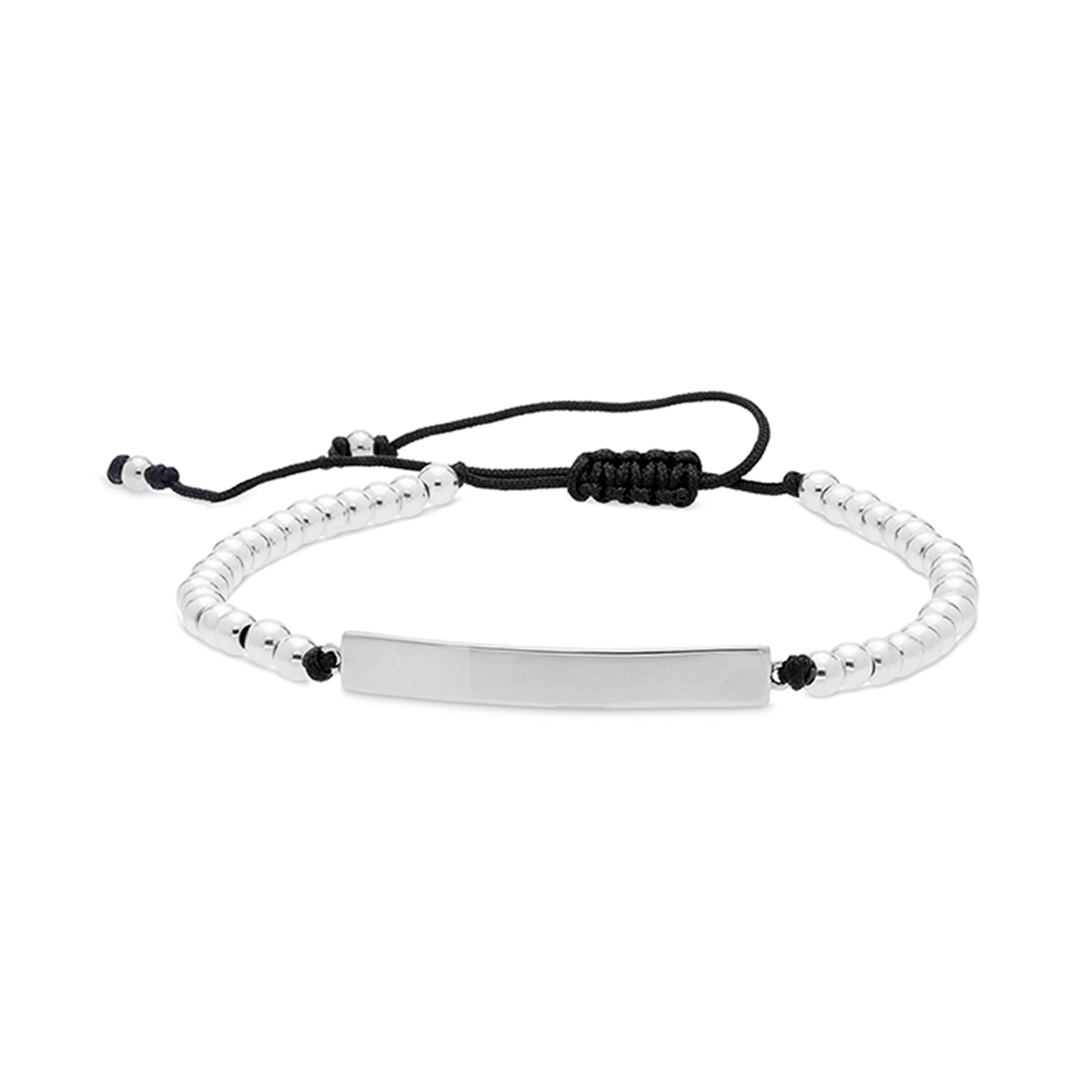 Luxenter isumann bracelet made of 925 sterling silver with rhodium plating finish