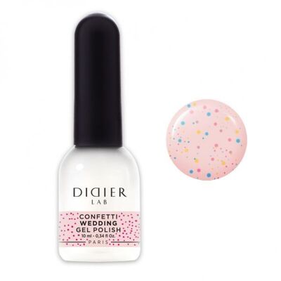 Gel polish "didier lab", confetti, wedding 10ml