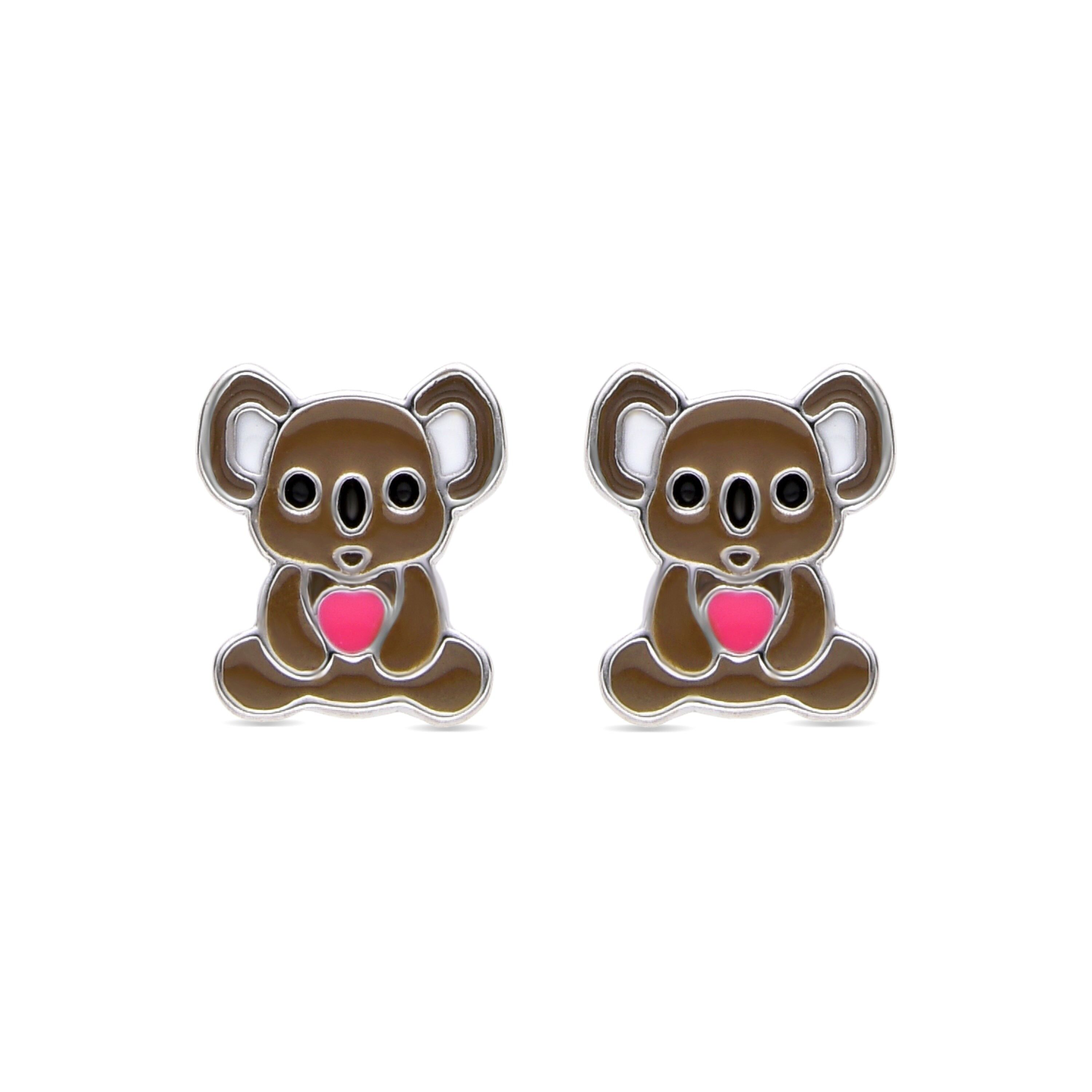 Orecchini Luxenter in argento sterling 925 con finitura rodio - Shiro