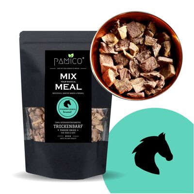Carne de caballo liofilizada - MIX MEAL dry barf