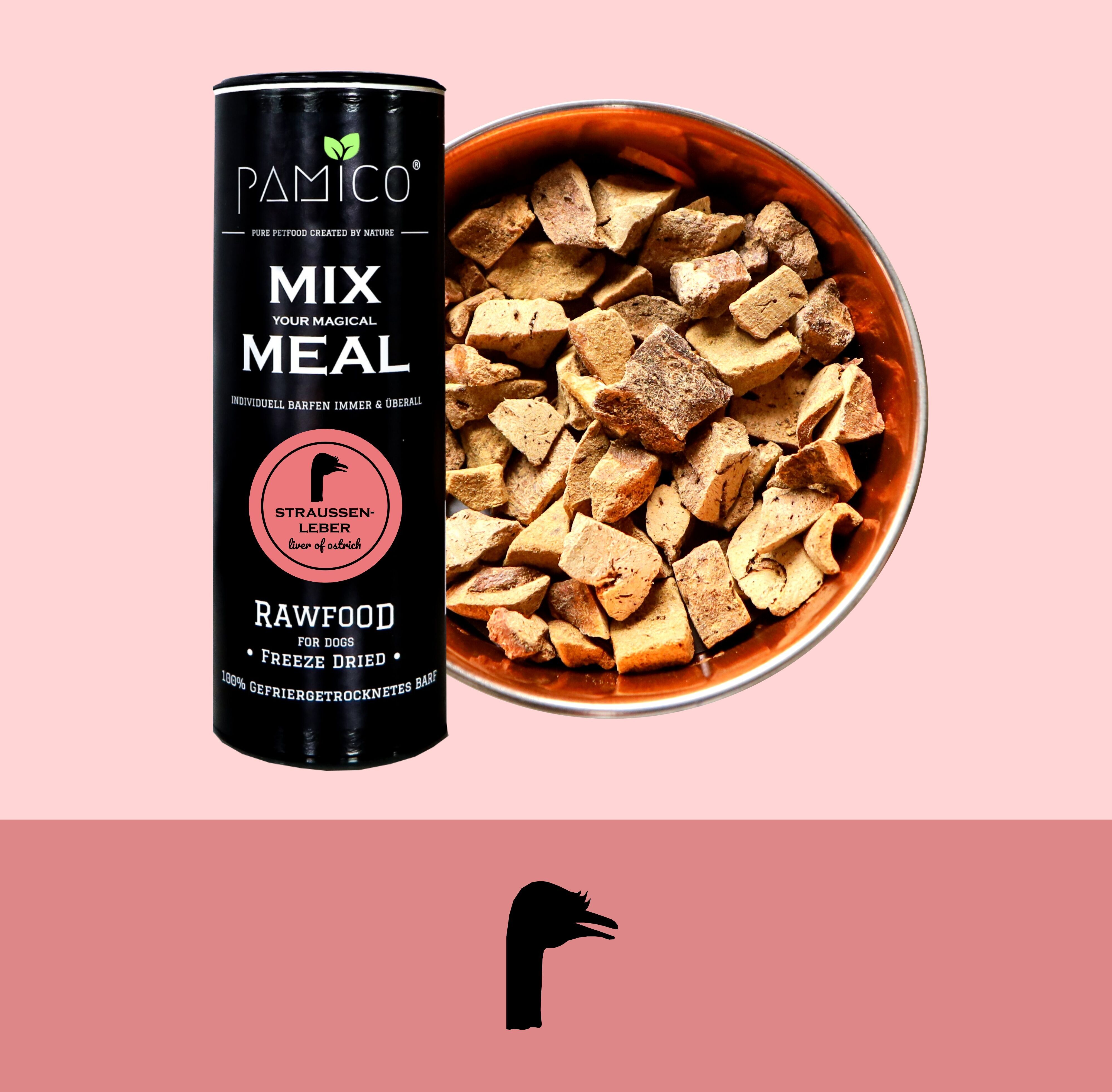 Fegato di struzzo liofilizzato - MIX PASTO secco barf