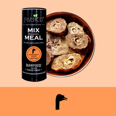 Cous d'autruche lyophilisés - MIX MEAL dry barf
