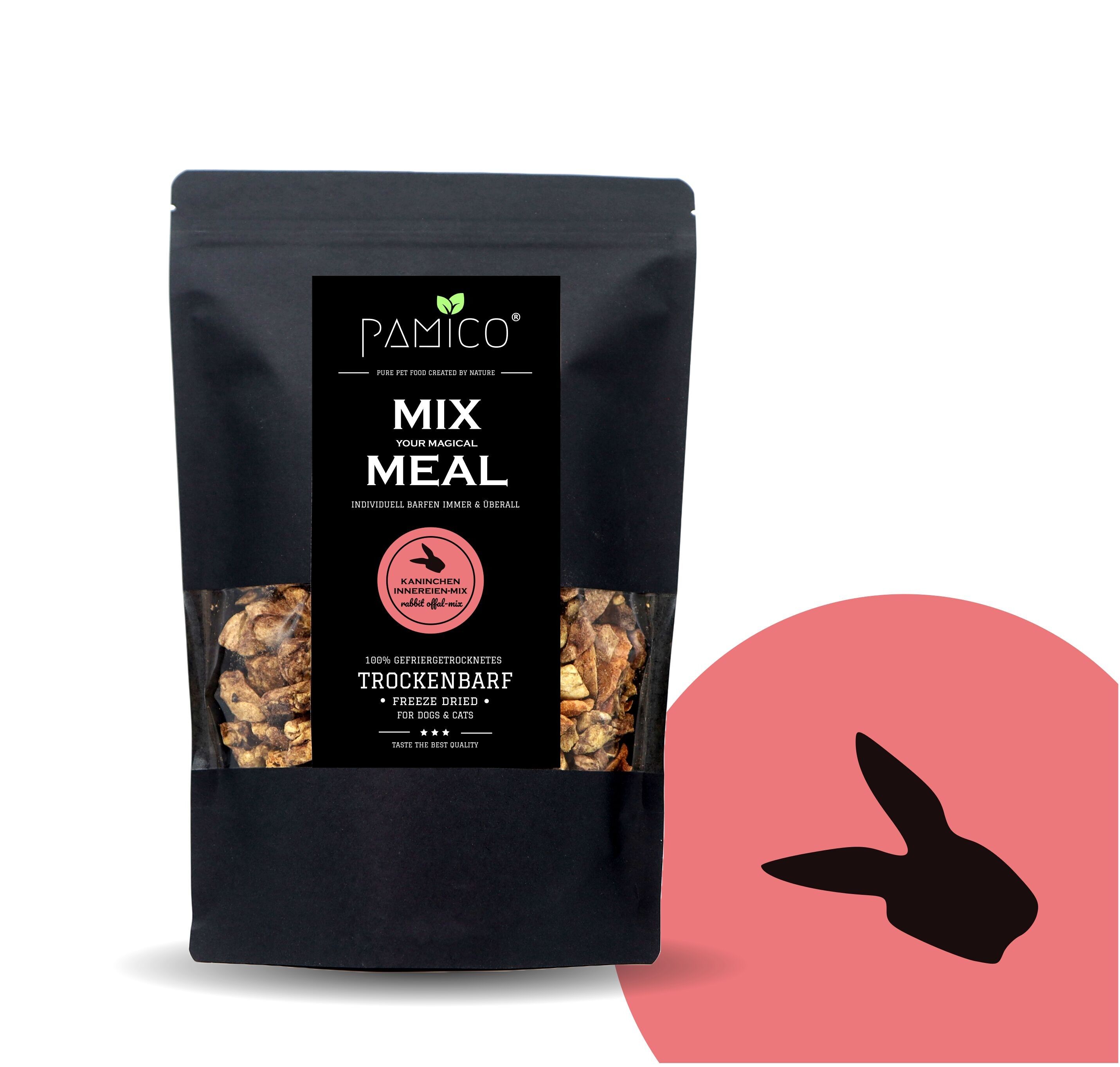 Kanincheninnereien-Mix gefriergetrocknet - MIX MEAL Trockenbarf