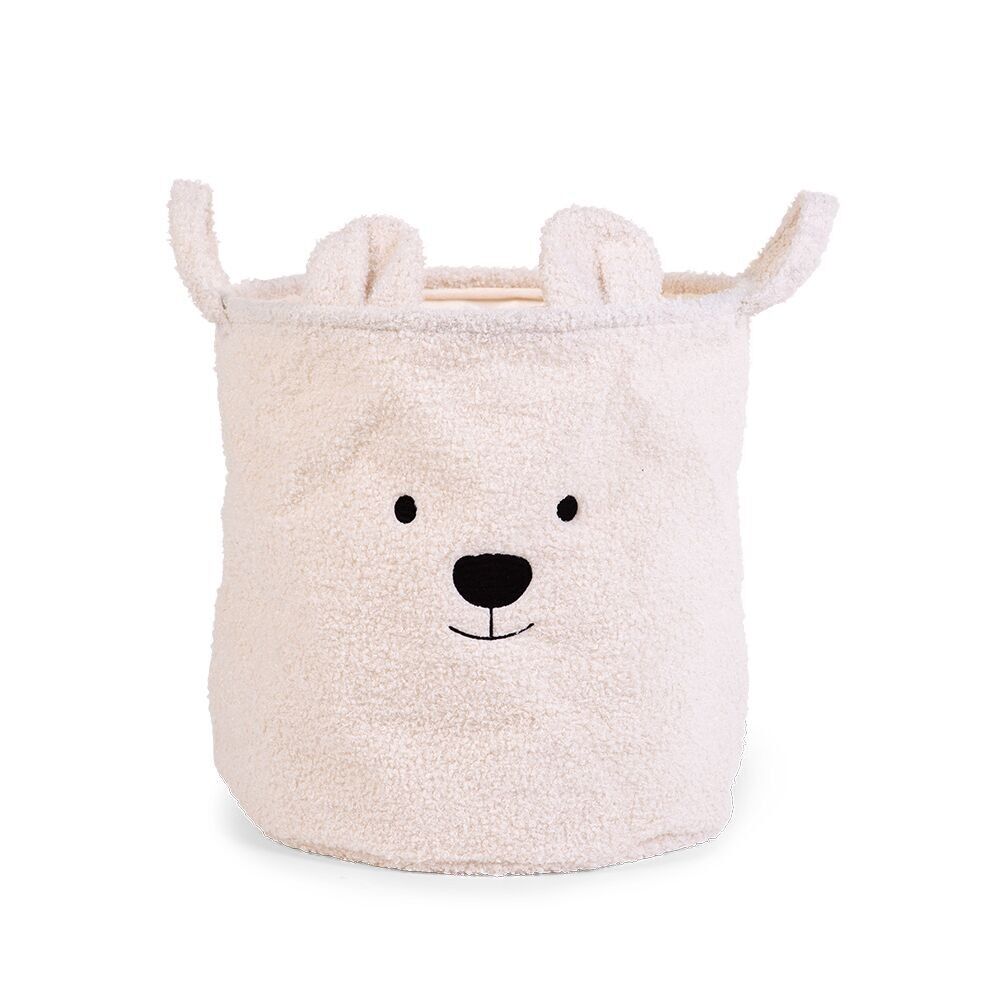 CHILDHOME, CESTA PELUCHE 40x40x40 CRUDO