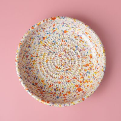 Plato de Cerámica Rallador GRANDE+CUCHARA GRATIS / Carnaval