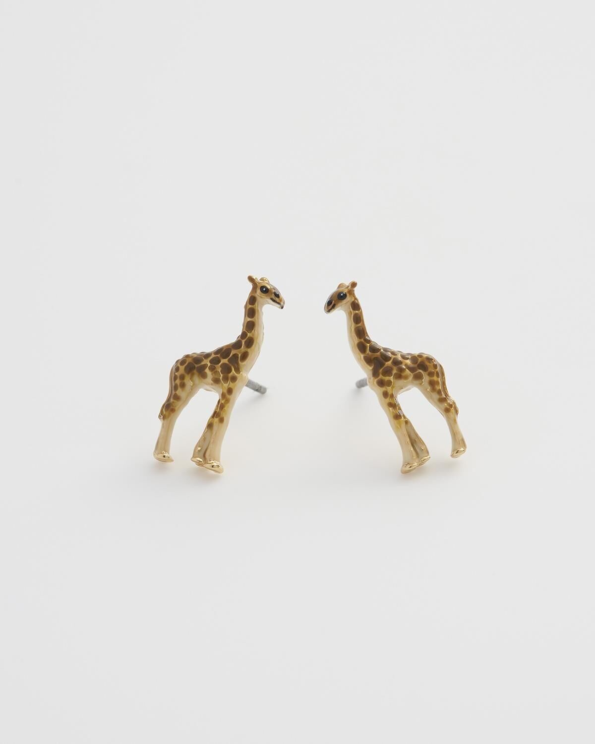 Giraffen-Ohrstecker