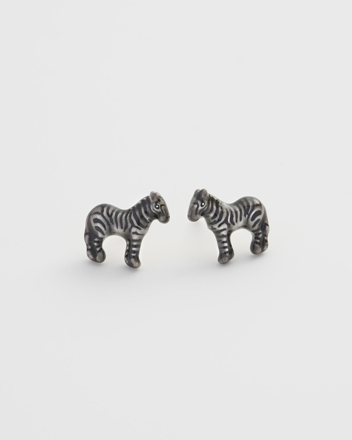 Zebra-Ohrstecker