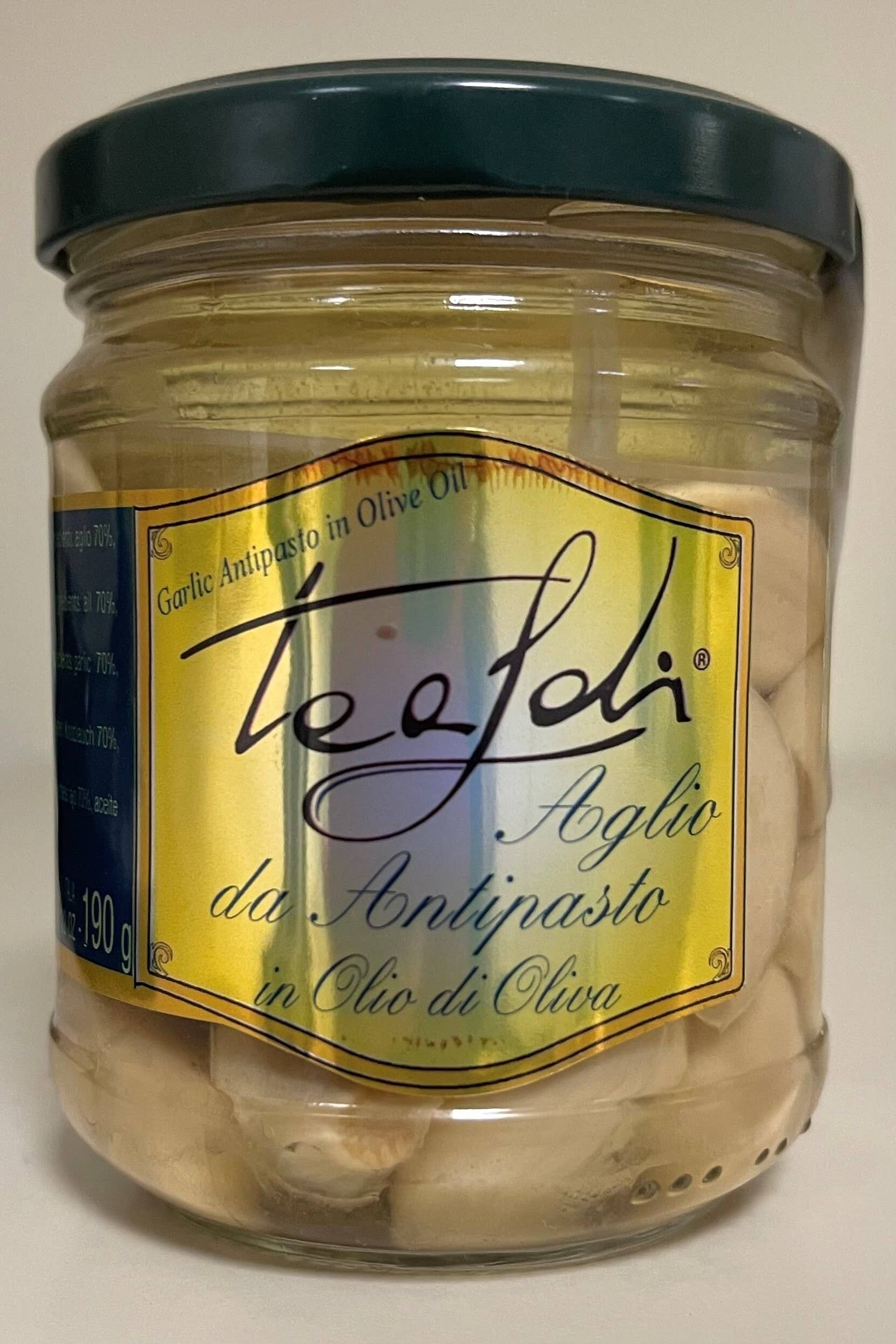 Natürliches Knoblauch-Olivenöl 180 g