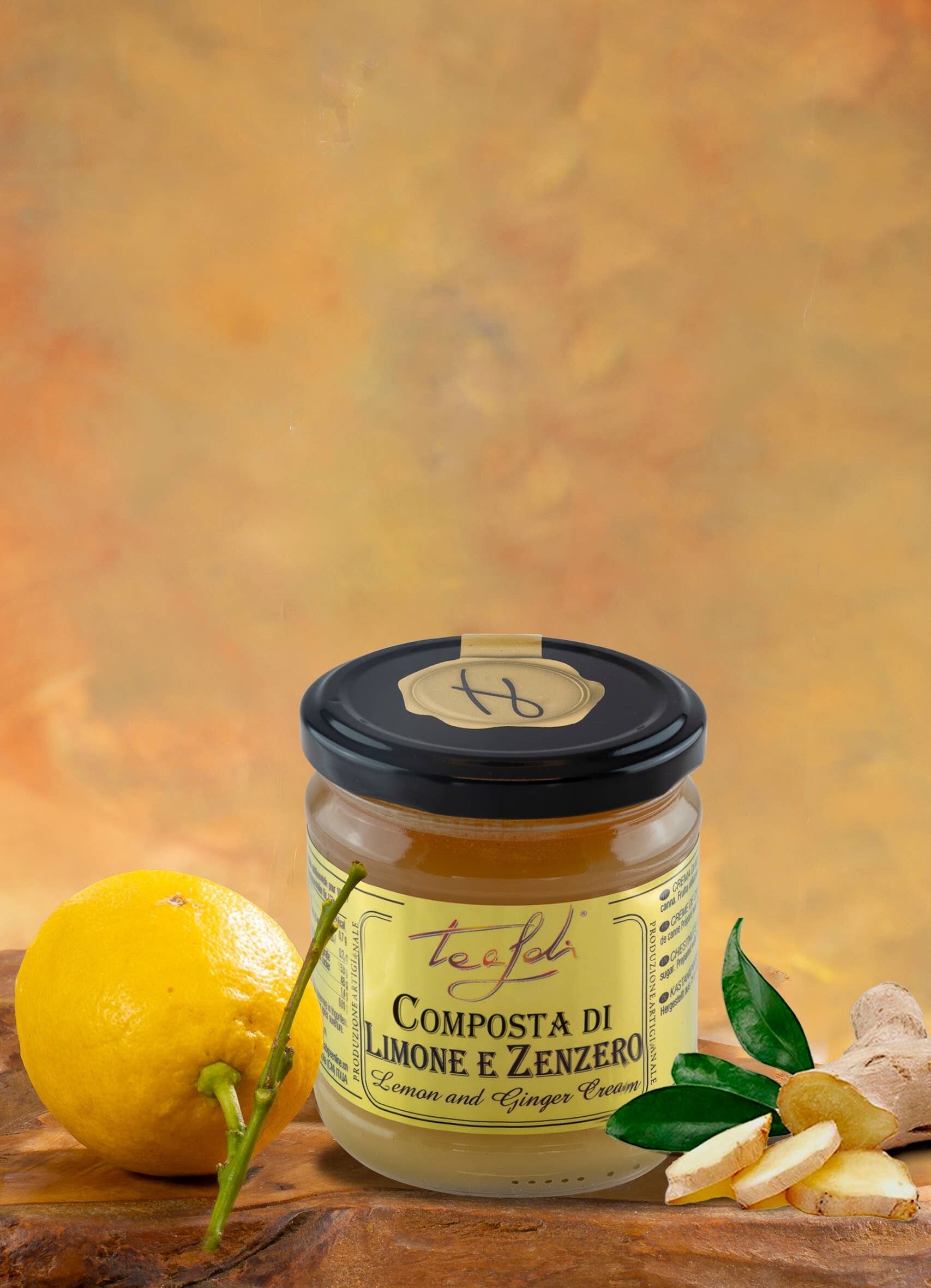 Compote de citron et gingembre 230 g