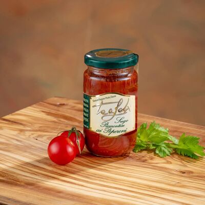 Salsa Campesina con Pimientos 180g