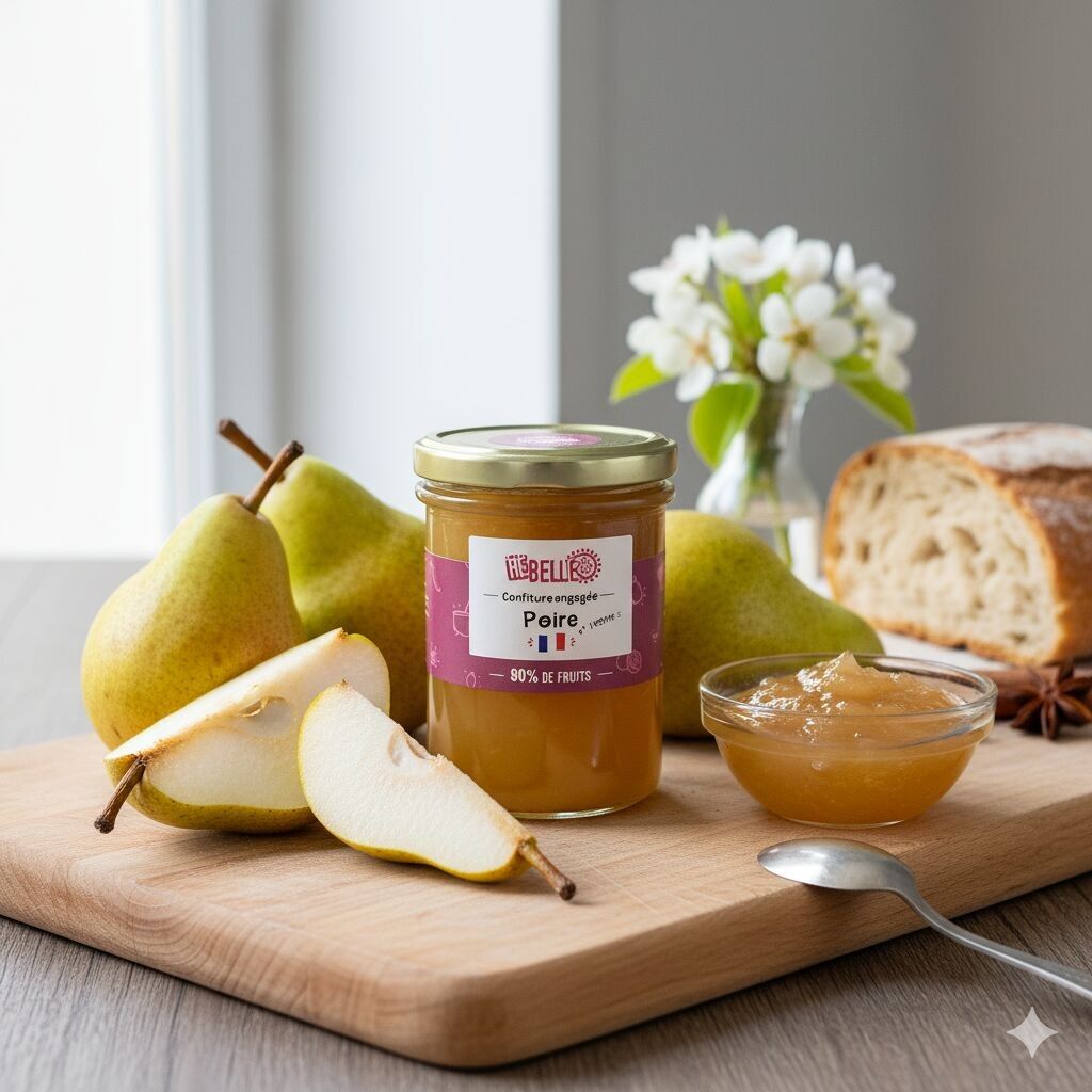 Confettura di pere Re-Belle 230gr – Delicata, fruttata e decisa