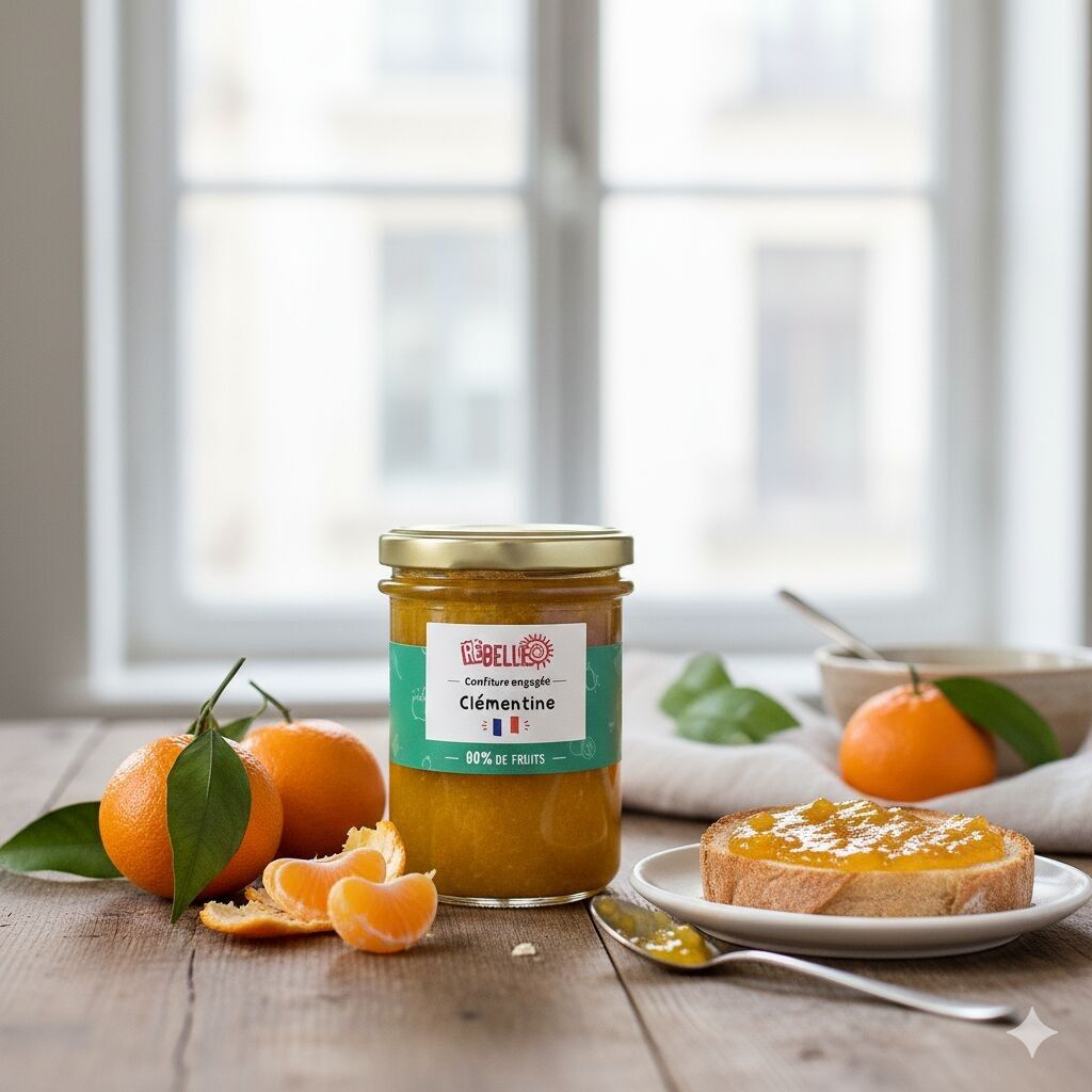 Confettura di Clementine Re-Belle 230gr – Piccante, locale e del commercio equo e solidale