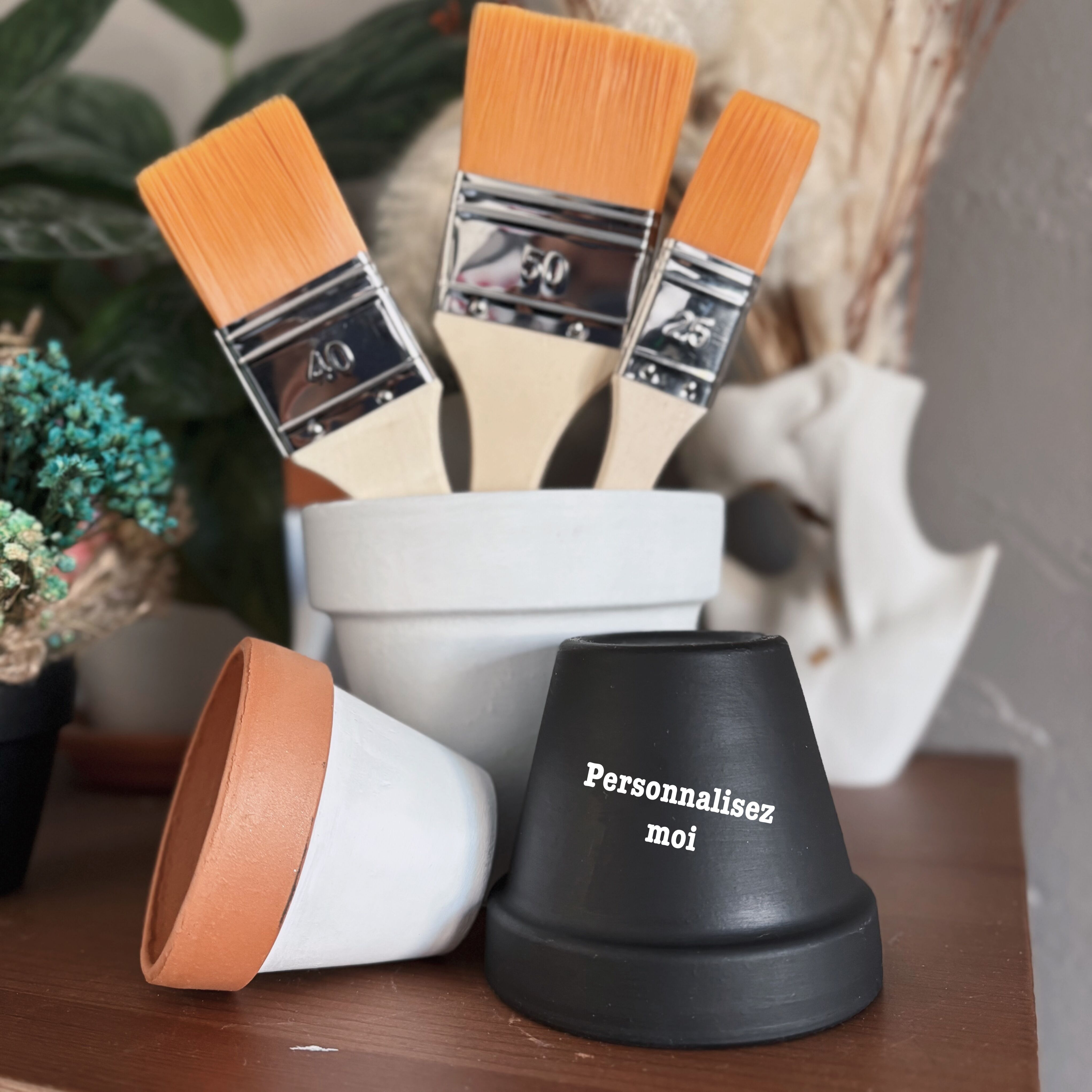 Vaso cache / Vaso da fiori in terracotta personalizzato