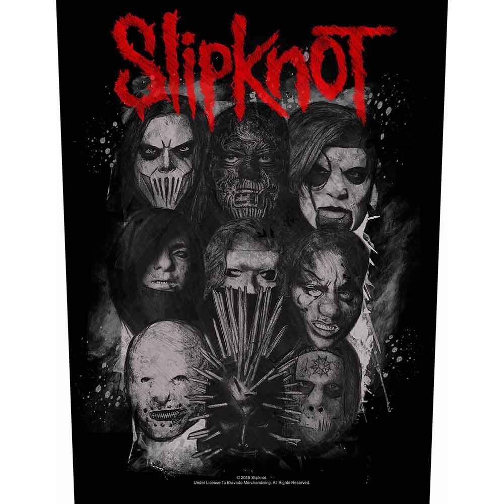 Slipknot-Patches – gewebte Aufnäher – We Are Not Your Kind-Masken