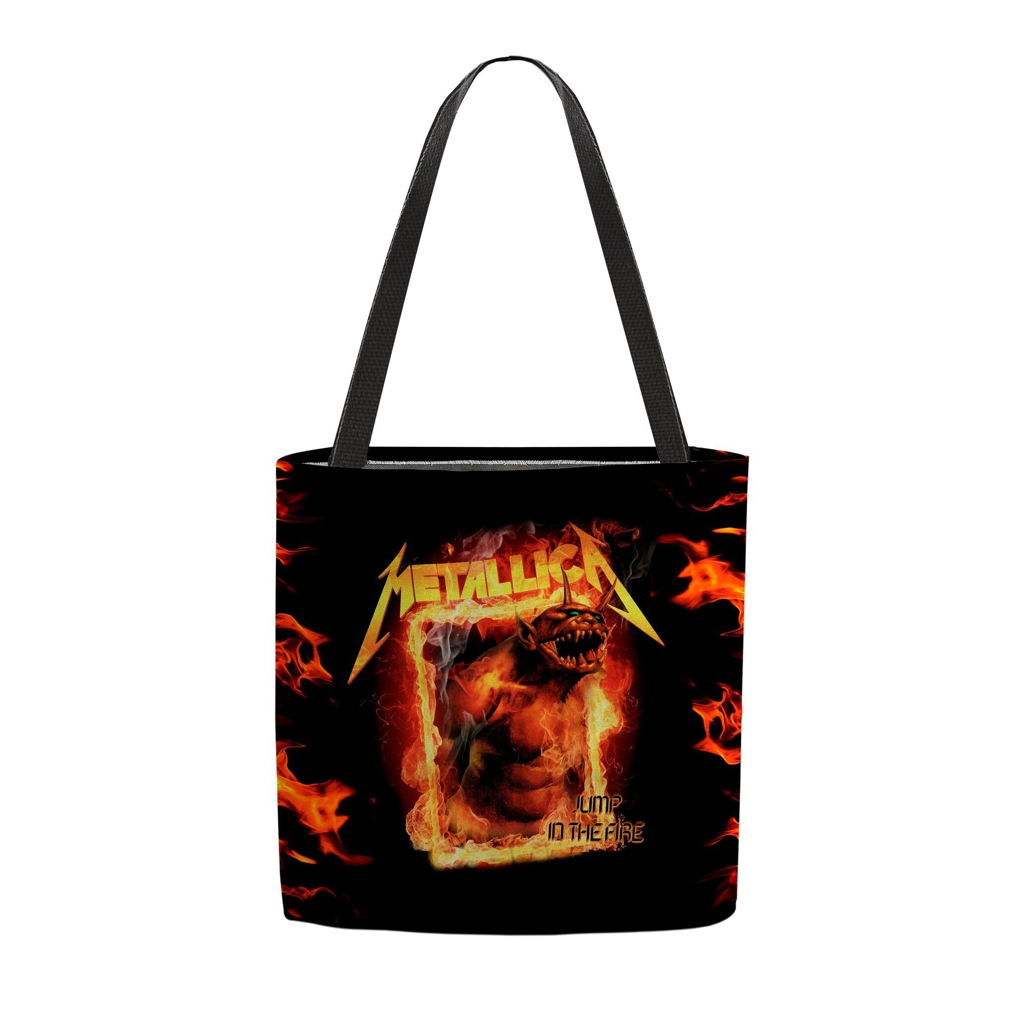 Borsa Tote Rocksax Metallica Preium - Fuoco