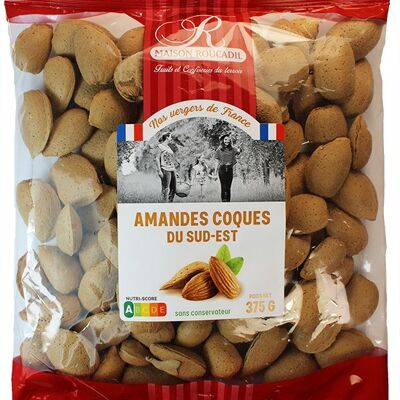 Amandes coques - sachet 375g