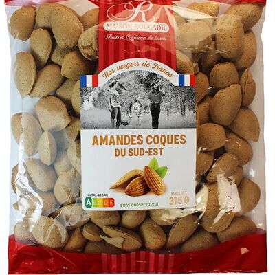 Shell almonds - 375g bag