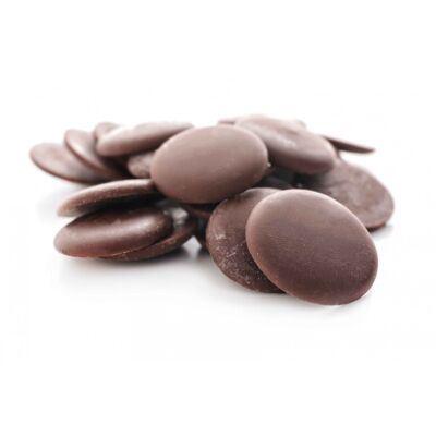 Bulk - dunkles Schokoladendessert 60% - Schmelzpucks 1kg