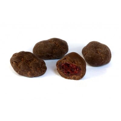 Bulk - Dark chocolate cranberries - 250g