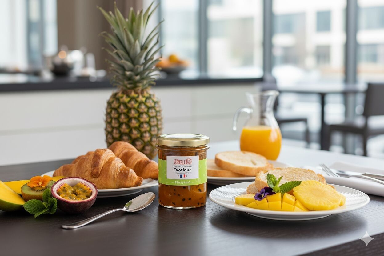 Confettura Esotica Re-Belle 230gr – Mango, Ananas e Frutto della Passione, un viaggio solidale