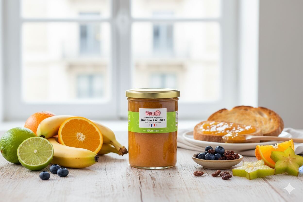 Re-Belle Bananen-Zitrus-Marmelade 230gr – Ethisch & Gourmet