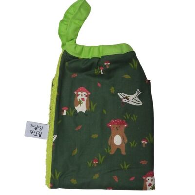Toalla babero elastica Champi