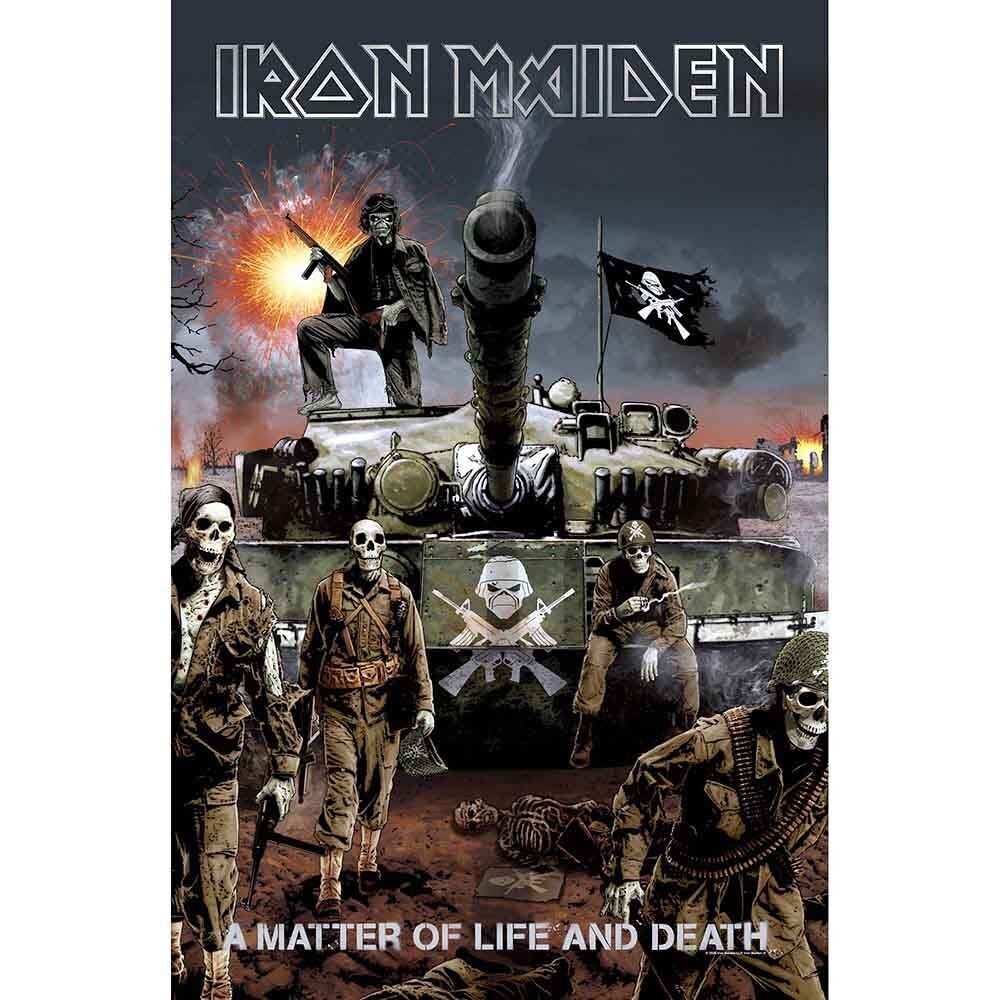 Pósteres de Iron Maiden - Textiles - Una cuestión de vida o muerte