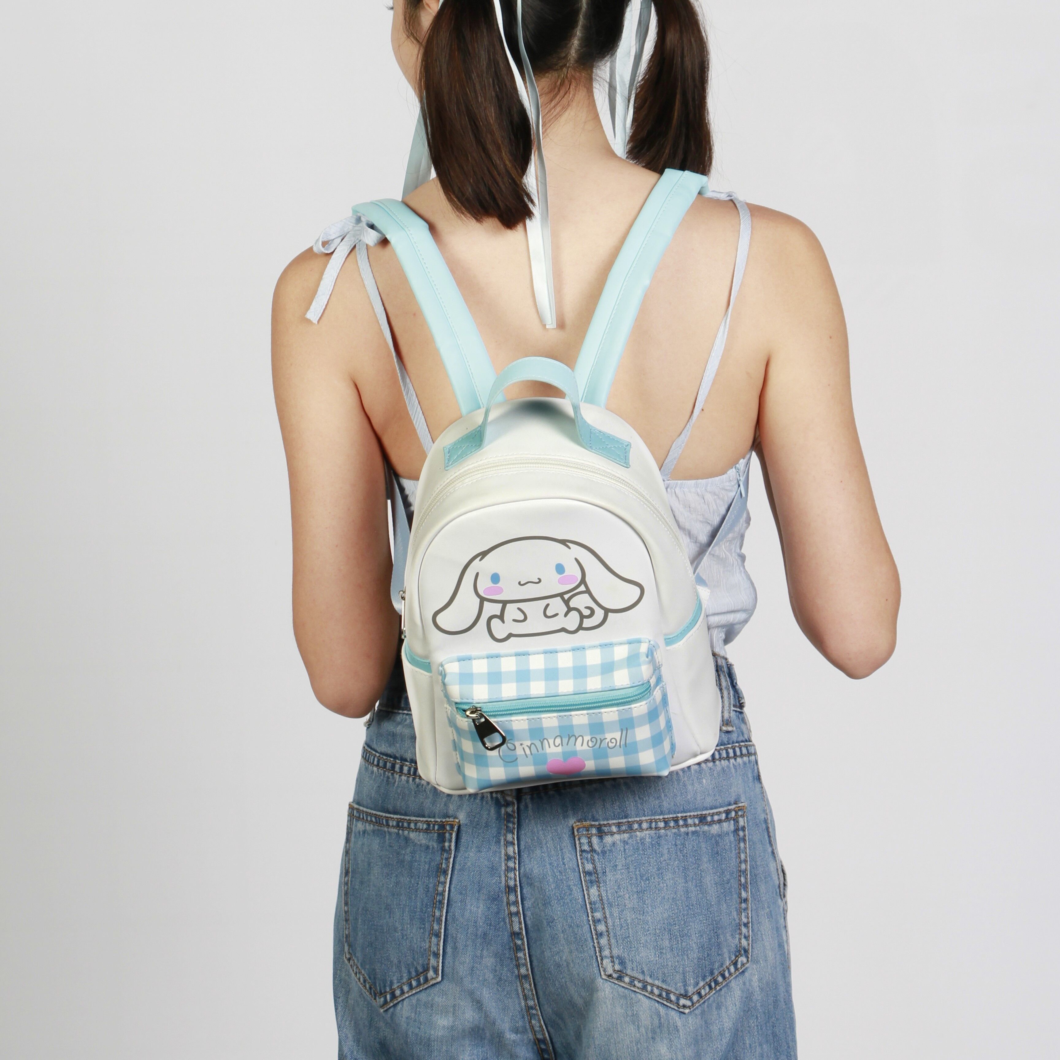 Zaino Sanrio Cinnamoroll Vichy-Small Heady, multicolore