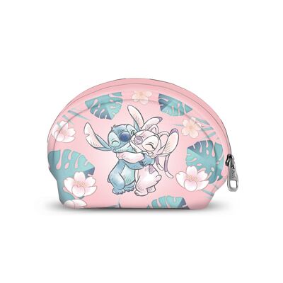 Disney Lilo e Stitch Hug-Portafoglio ovale casual, rosa