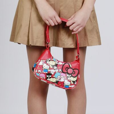 Sanrio Hello Kitty Friends-Bolso Fancy Casual, Multicolor