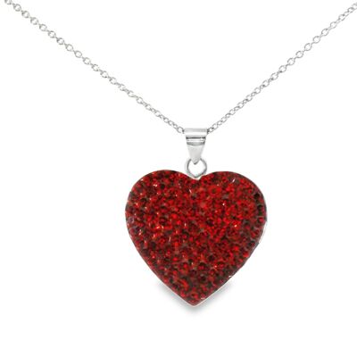 Necklace Big Heart 925Silver