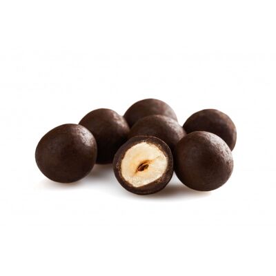 BULK - Haselnüsse aus dunkler Schokolade 500g