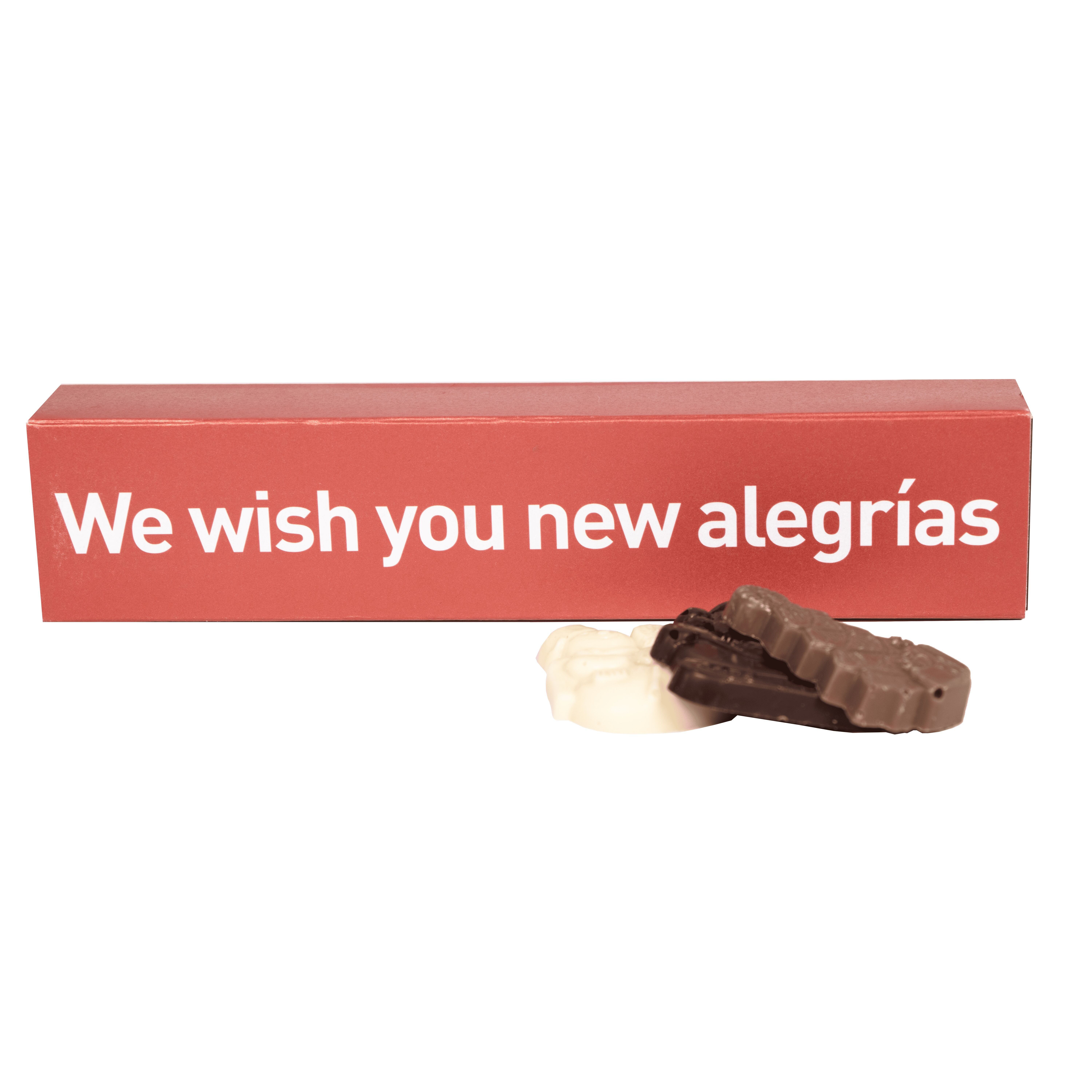 Chocolates with Christmas motifs