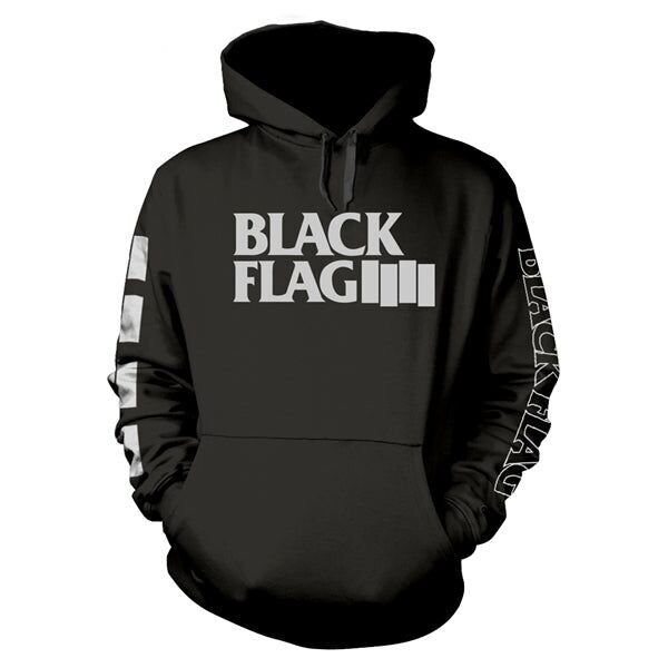 Sudadera con capucha y logotipo de Black Flag