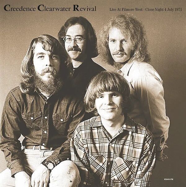 Creedence Clearwater Revival LP – Live im Filmore West – Close Night am 4. Juli.1971 - Ksan