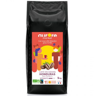 Chicchi di caffè arabica del commercio equo e solidale dell'Honduras - 1kg