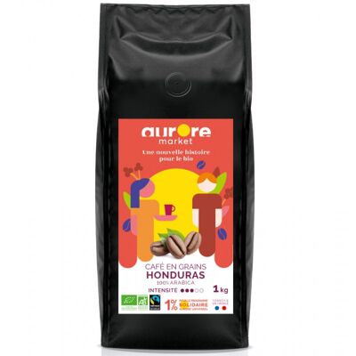 Fair-trade arabica coffee beans from Honduras - 1kg