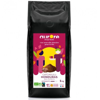 Fairtrade Arabica ground coffee from Honduras - 1kg