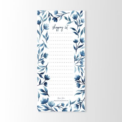 Funky Flowers Shopping list pads