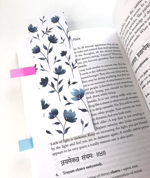 Funky Flowers Bookmark