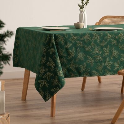 Tovaglia natalizia in cotone jacquard HOLLY
