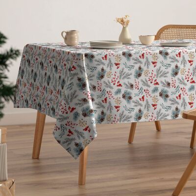 BLISS printed cotton stain resistant Christmas tablecloth