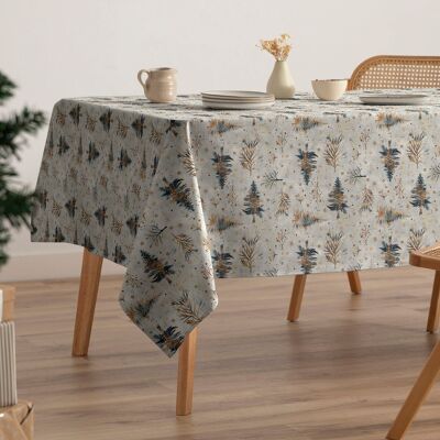 SPRUCE printed cotton stain resistant Christmas tablecloth