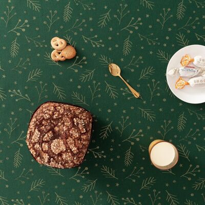 Christmas table runner jacquard cotton 45x135 cm BERRIE