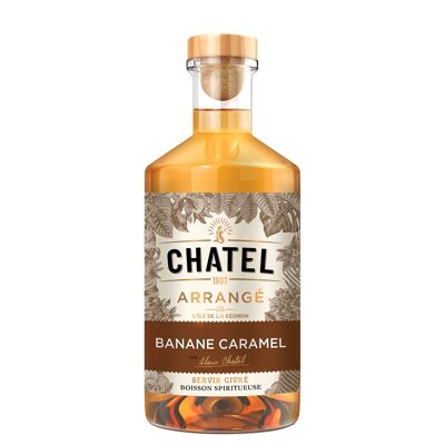 Rhum banane caramel 35° – 70 cl