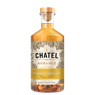 Rhum ananas vanille 35°- 70 cl