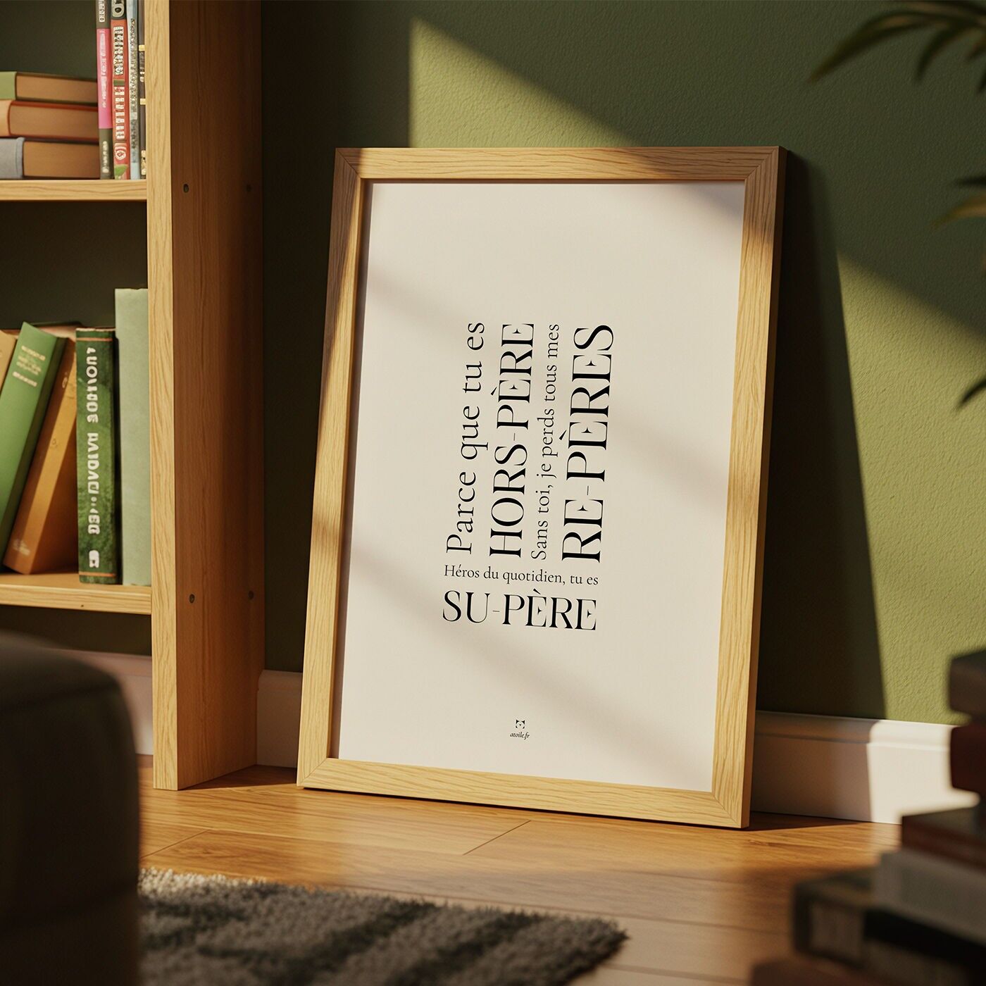 Vaterposter – Supervater – 300 g/m² Recyclingpapier